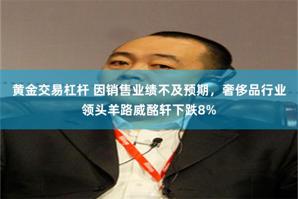 黄金交易杠杆 因销售业绩不及预期，奢侈品行业领头羊路威酩轩下跌8%