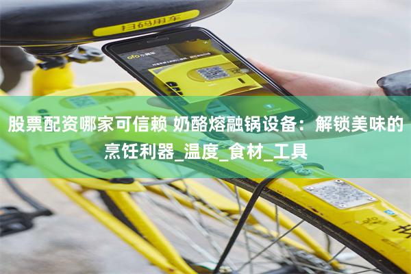 股票配资哪家可信赖 奶酪熔融锅设备：解锁美味的烹饪利器_温度_食材_工具