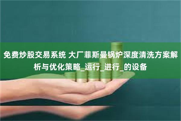 免费炒股交易系统 大厂菲斯曼锅炉深度清洗方案解析与优化策略_运行_进行_的设备